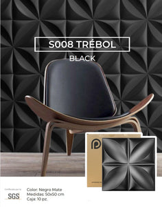 S008 TRÉBOL BLACK